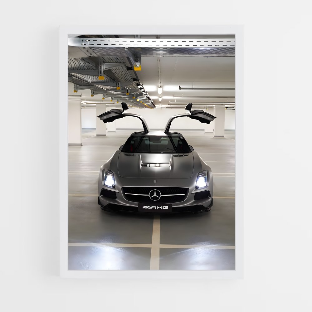 Poster Porte Ouverte sur l'Aventure – affiche Mercedes (vue 3)
